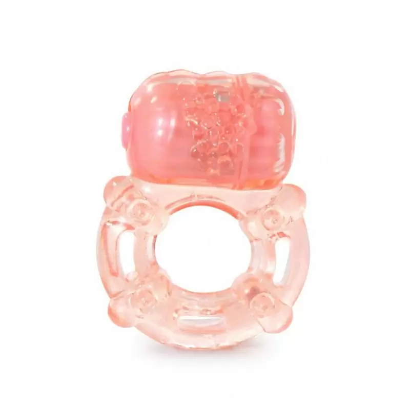 Эрекционное кольцо с вибрацией Screaming O Big O – телесный