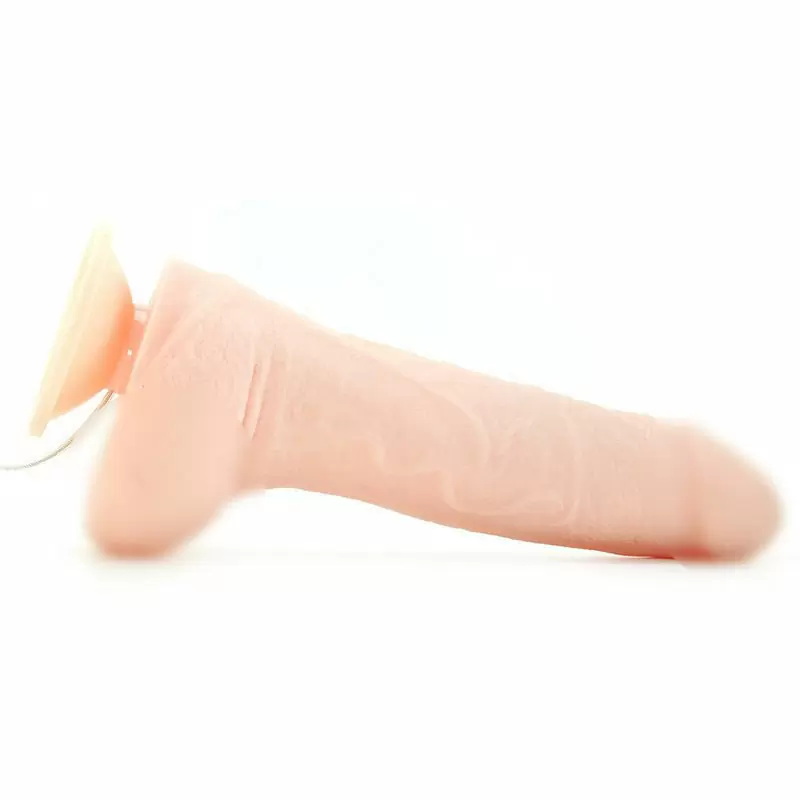 Фаллоимитатор The Fier Fighter на присоске с вибрацией – телесный