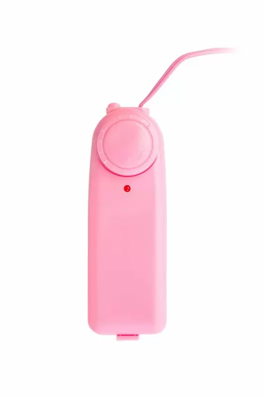 Клиторальный стимулятор в форме бабочки TOYFA с вибрацией - розовый