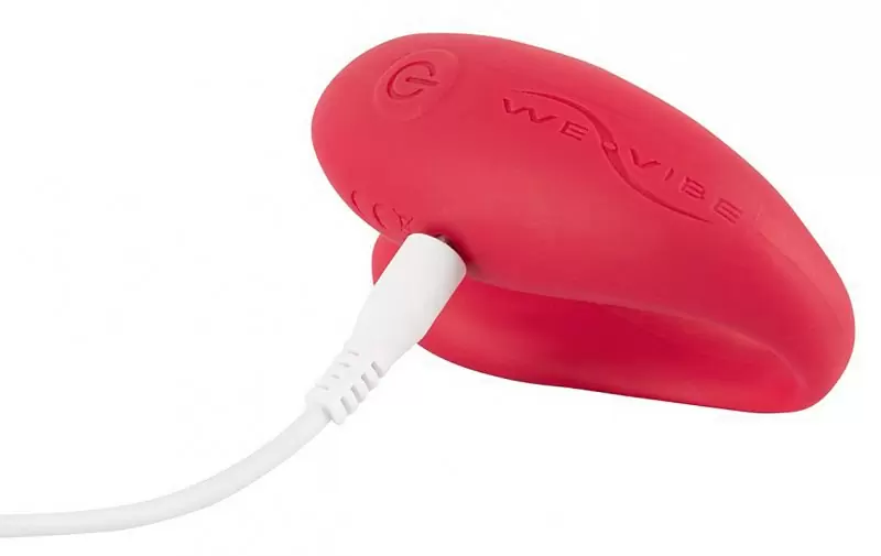 Перезаряжаемый вибромассажер для пар Sweet Smile We-Vibe Edition - красный
