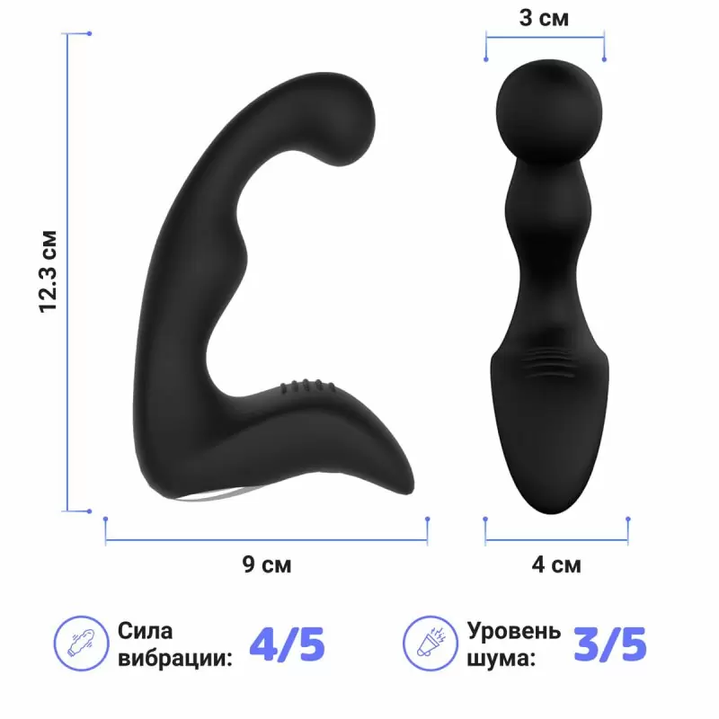 Стимулятор простаты с пультом Jay