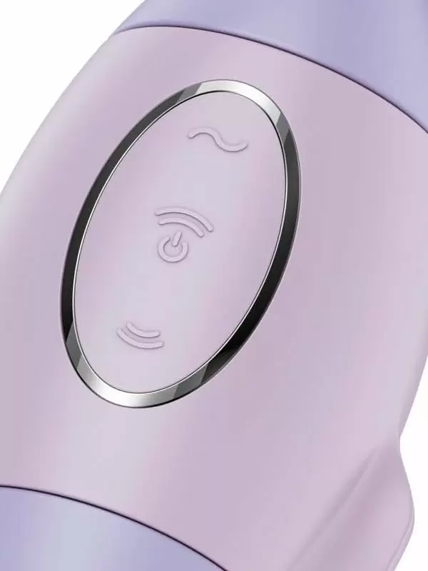 Вакуумно-волновой вибростимулятор клитора Satisfyer Mission Control, два мотора, 12 режимов, фиолетовый