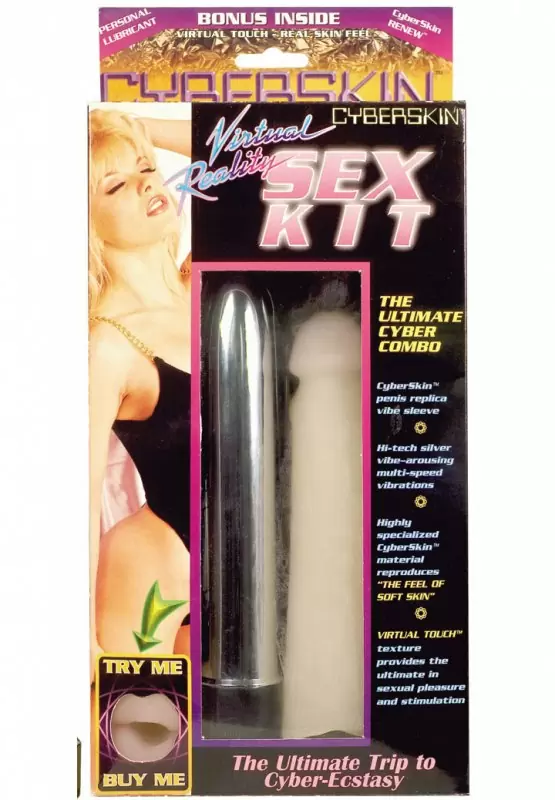 Вибратор с реалистичной насадкой Virtual Reality