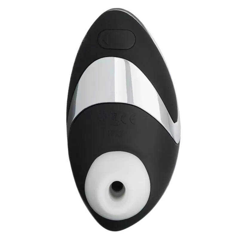 Бесконтактный клиторальный стимулятор Womanizer Pro – черный с серебристым