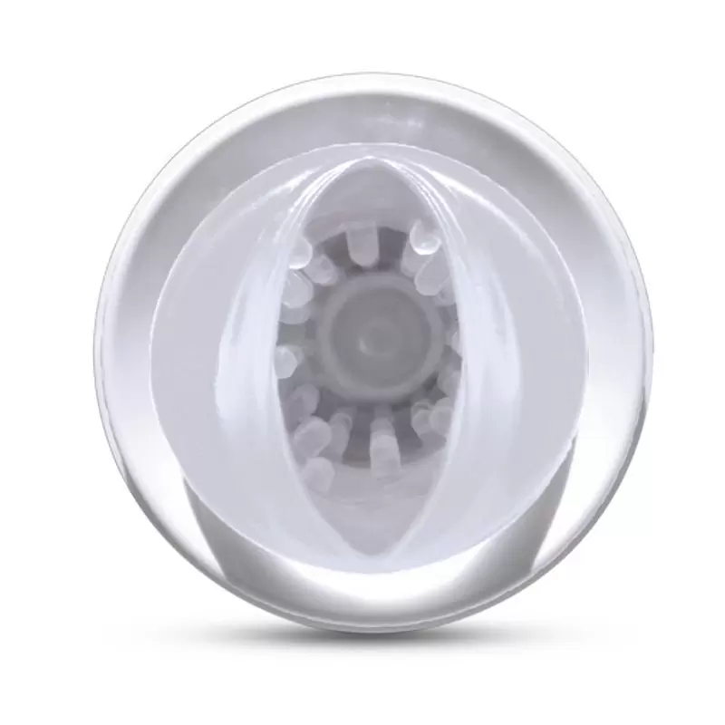 Перезаряжаемый мастурбатор вагина Roto-Bator Pussy с ротацией - серебристый