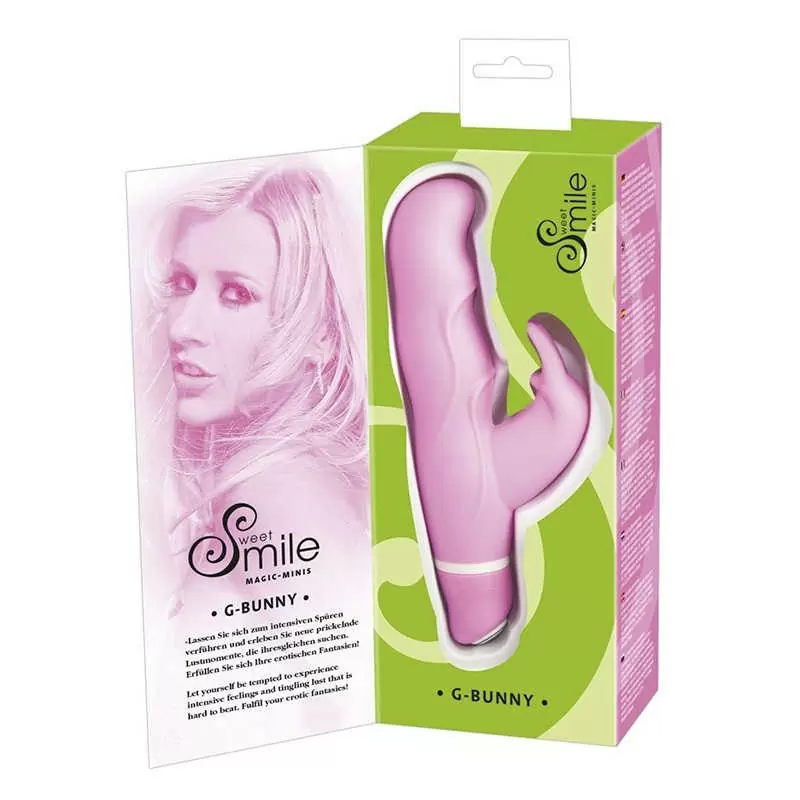 Вибратор Smile G-Bunny - розовый