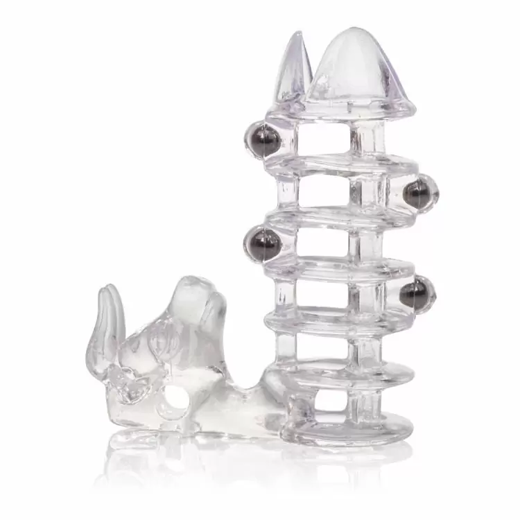 Стимулятор для пар Calexotics El Toro Enhancer with Beads – прозрачный