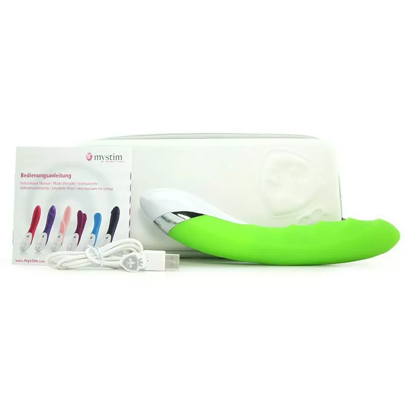 Вибромассажер Sassy Simon рельефный – зеленый