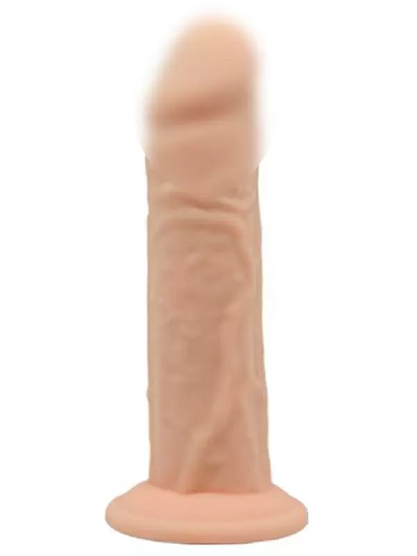 Реалистичный фаллоимитатор SILEXD Model 4, 17,7 см, силикон, телесный