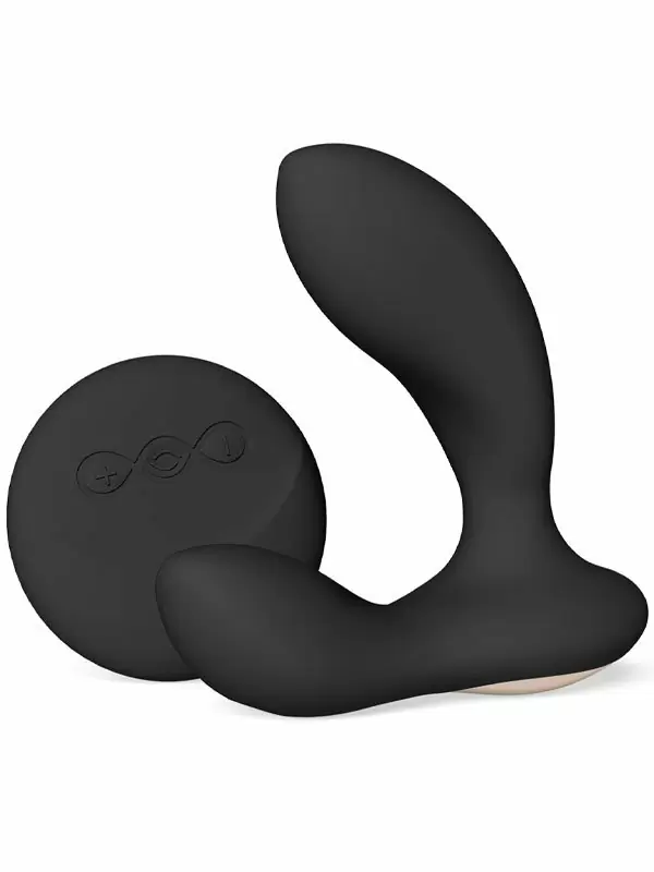 Мощный стимулятор простаты Lelo Hugo 2 Remote, с пультом Д/У, 8 режимов, 7,2 см