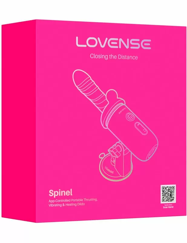 Интерактивная секс-машина Lovense Spinel Thrusting, с функциями вибрации, толчков и нагрева, поддержка функции громкой связи