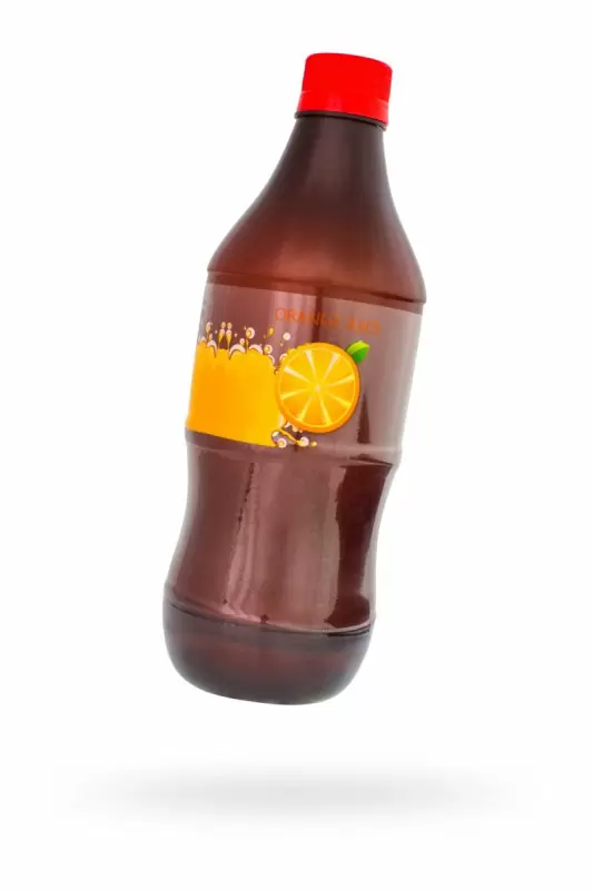 Оригинальный мастурбатор TOYFA в форме бутылки - телесный