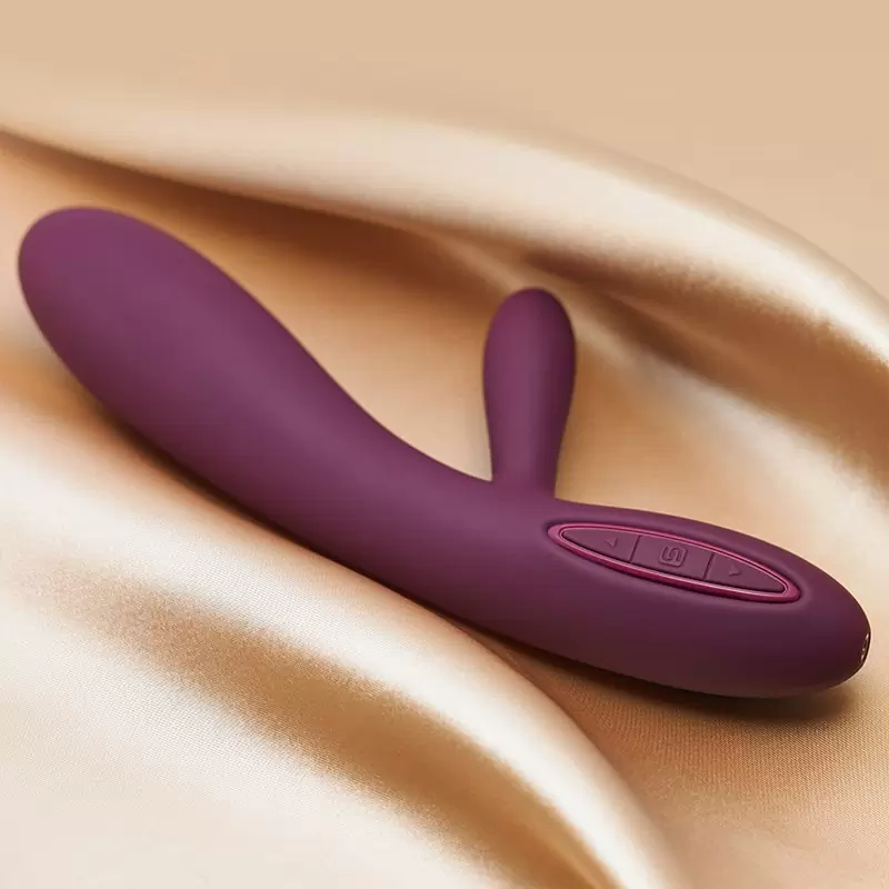 Вибромассажер Lester с функцией подогрева, интеллектуальный режим – фиолетовый