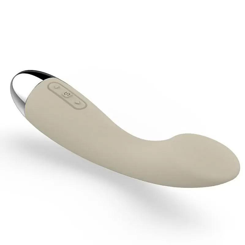 Вибромассажер Amy для точки G с интеллектуальным режимом – бежевый	