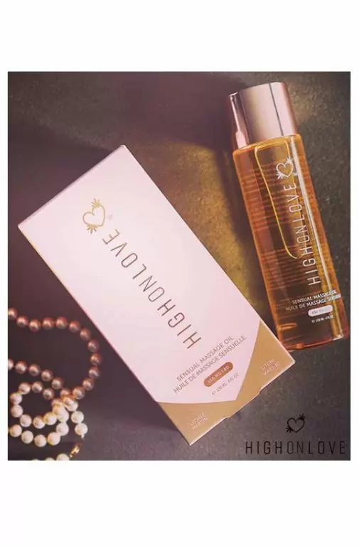 Чувственное массажное масло, мартини с личи