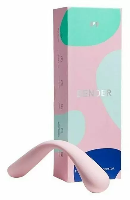 Вибратор Unbound Bender. Бирюзовый