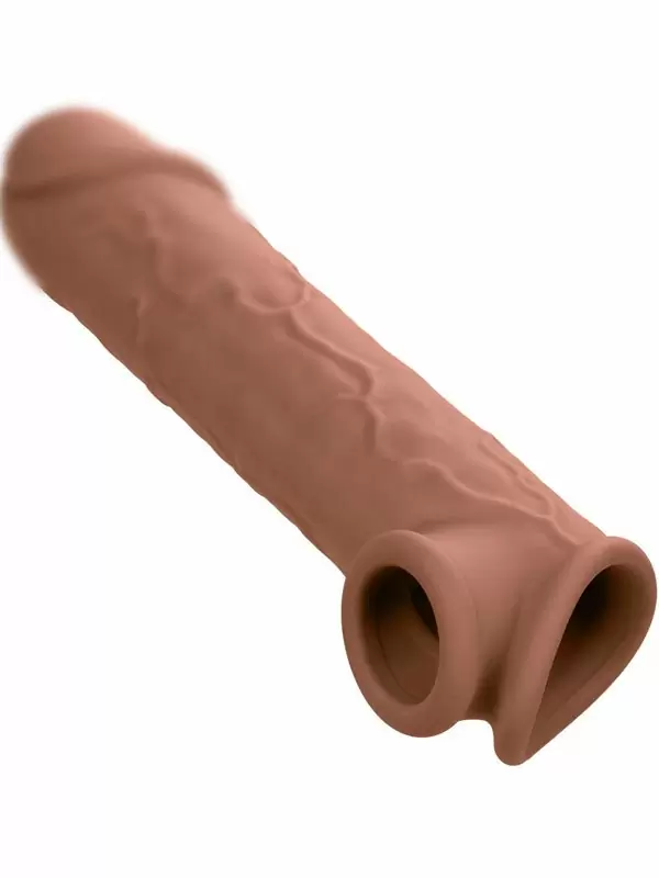 Реалистичная насадка-удлинитель California Exotic Novelties Performance Maxx Life-Like Extension, 22,25 см, силикон, телесный