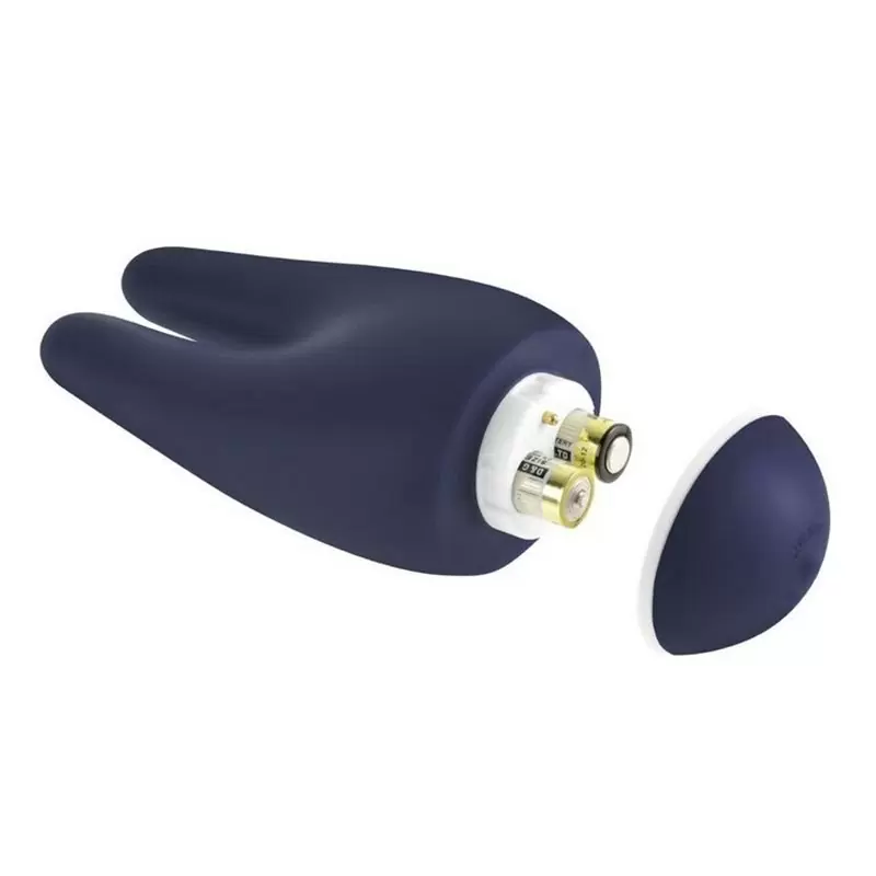 Двойной вибромассажер Intro 2 Dual-Motor – синий	