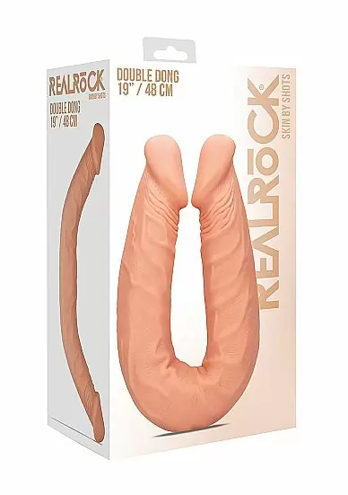 Двусторонний фаллоимитатор длиной Double Dong - 48 cm