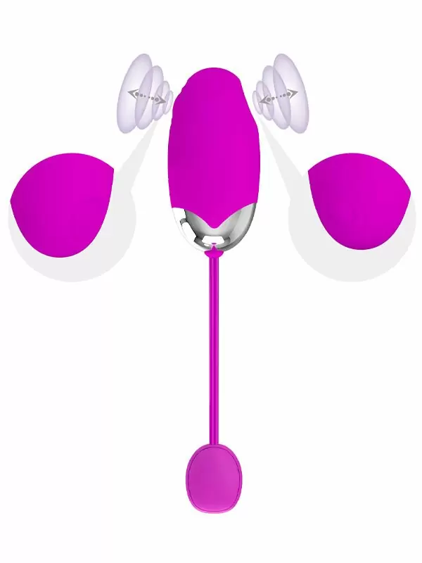 Интерактивное виброяйцо Baile Kaila, управление через приложение, 20 режимов, 17,7 см