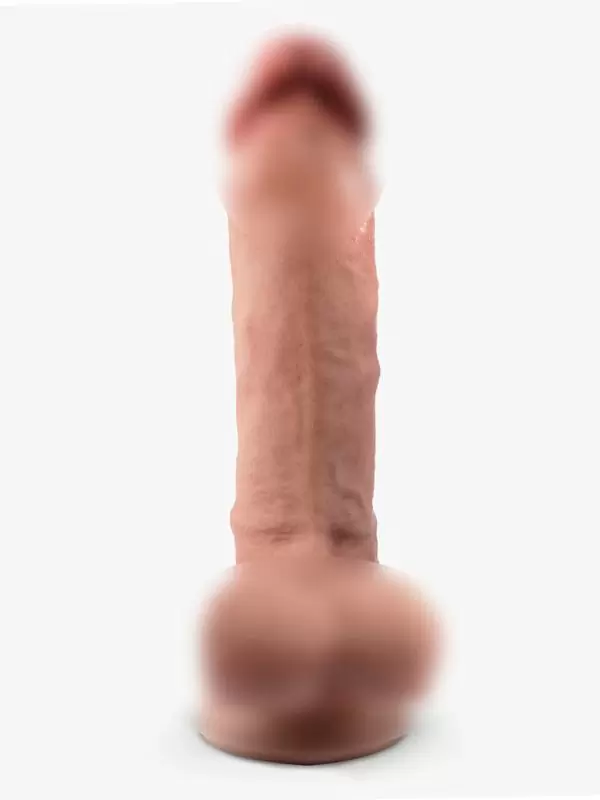 Реалистичный фаллоимитатор SILEXD Model 1 Premium Real Skin, 23 см, силикон, телесный