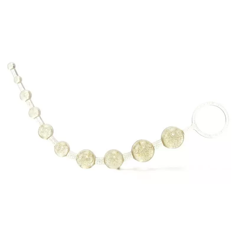 Анальные бусы Extreme Pure Gold X-10 Beads – золотистый
