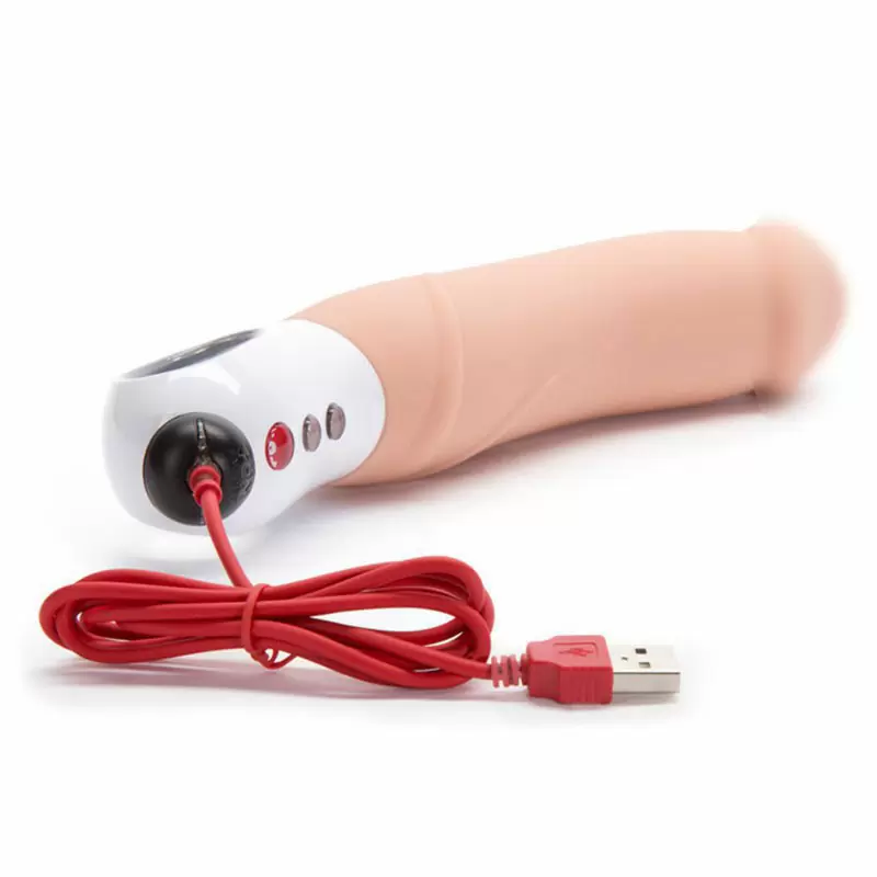 Крупный вибратор Fun Factory Big Boss G5, 12 режимов, размер XL, телесный