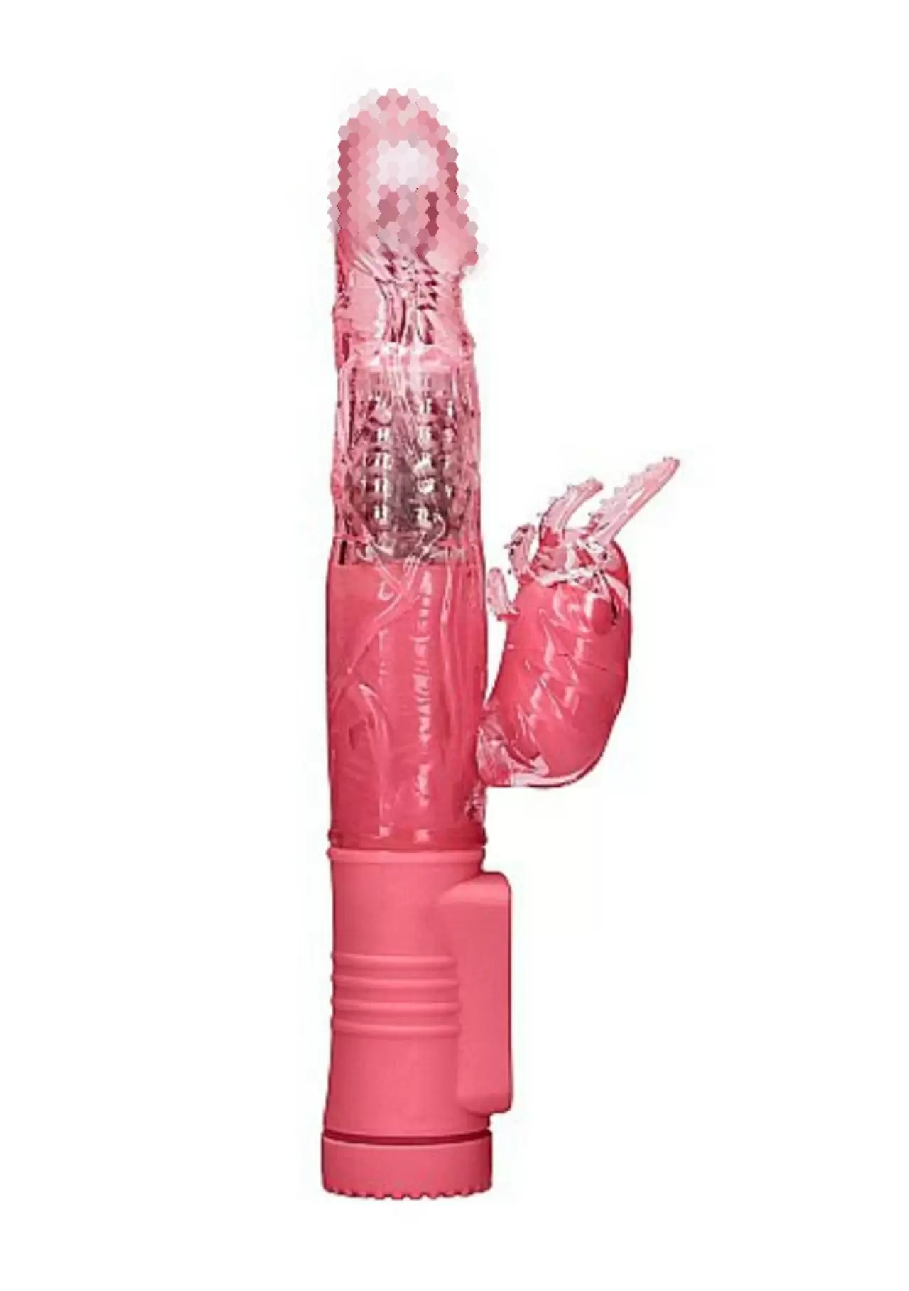 ВИБРАТОР КРОЛИК ROTATING BEETLE - розовый