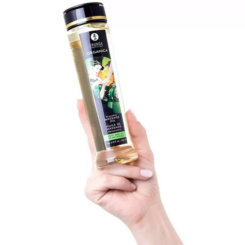 Массажное масло Зеленый чай серии Органика 240 МЛ.