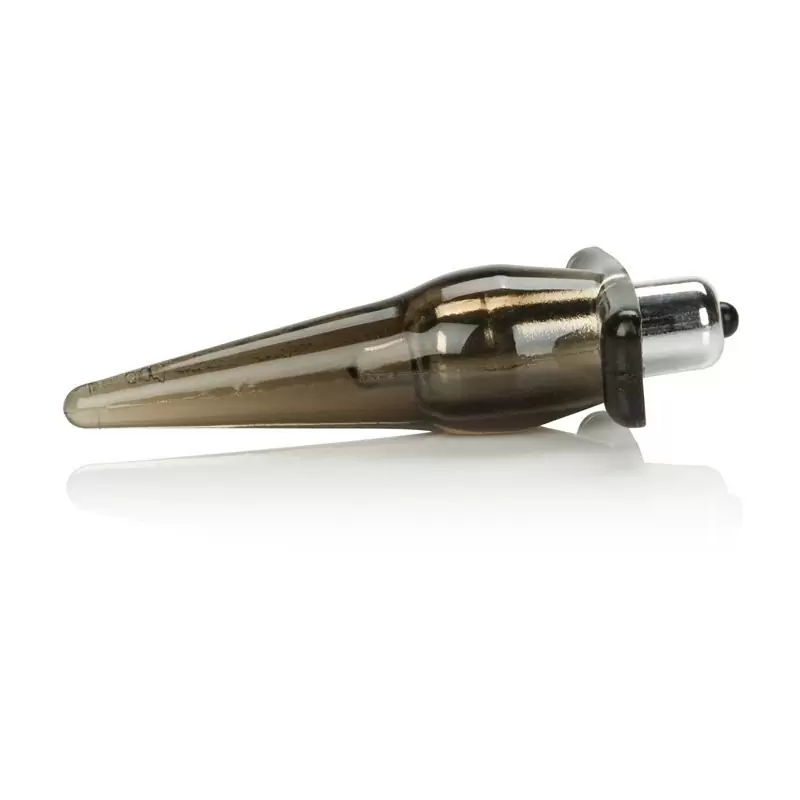 Анальная пробка Mini Vibro Tease с вибрацией – черный