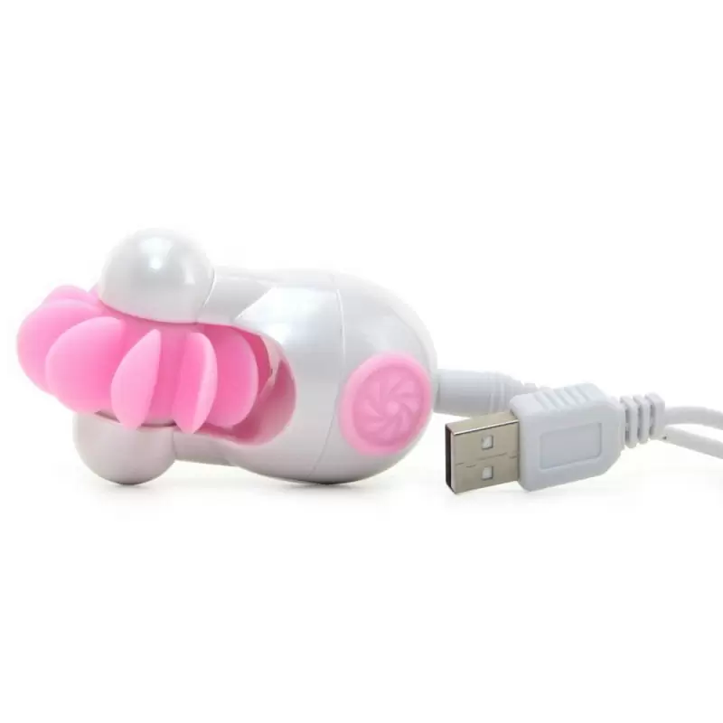 Клиторальный стимулятор Sqweel Go – белый