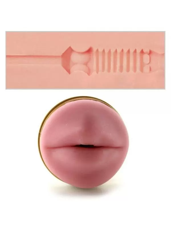 Мастурбатор ротик Fleshlight SIAC Sukit Draft в банке - розовый