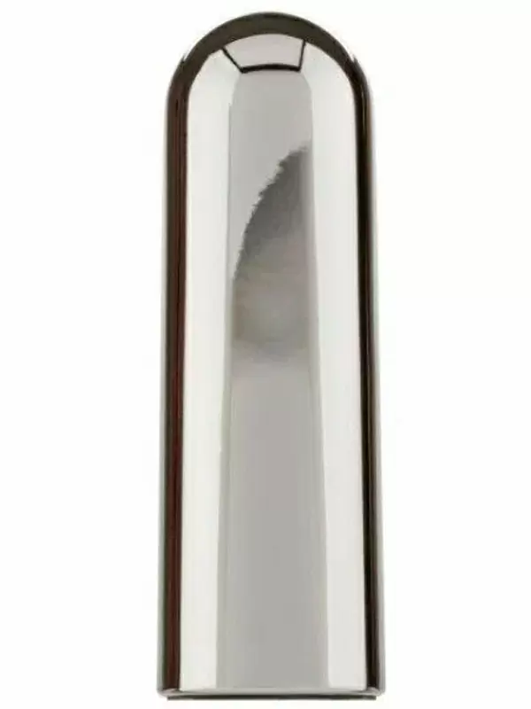 Компактная вибропуля Glam - SILVER, 9 см, 10 режимов, серебристый