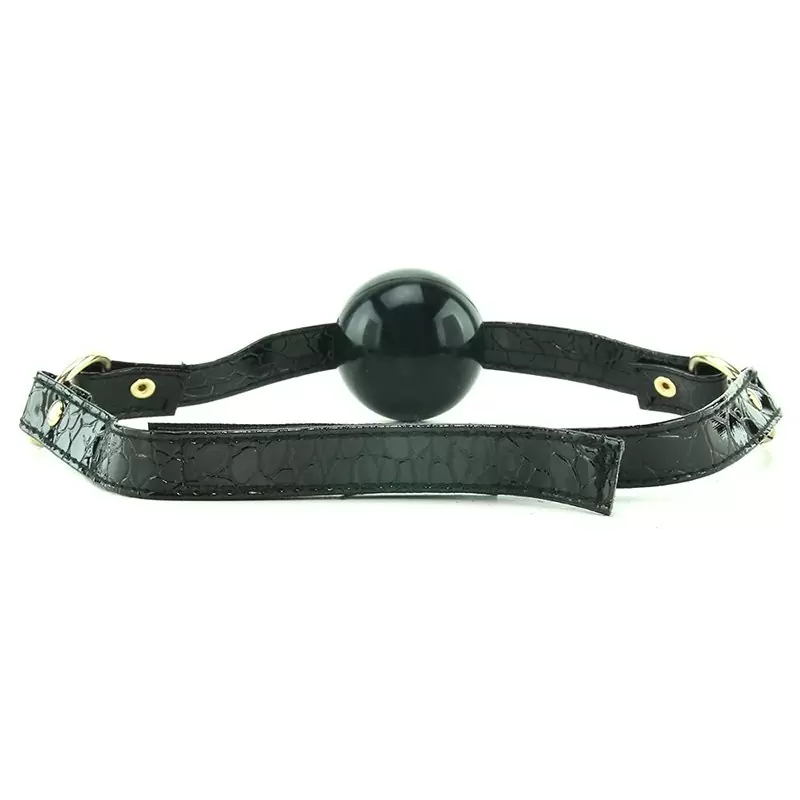 Кляп Fetish Fantasy Gold черный с золотом