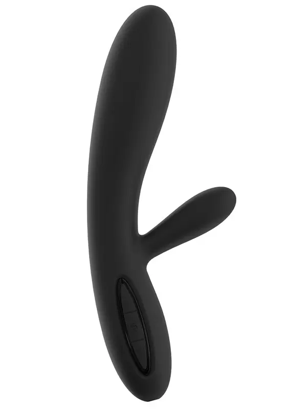 Двойной вибратор Lucas с интеллектуальным режимом, 48 часов без подзарядки – черный