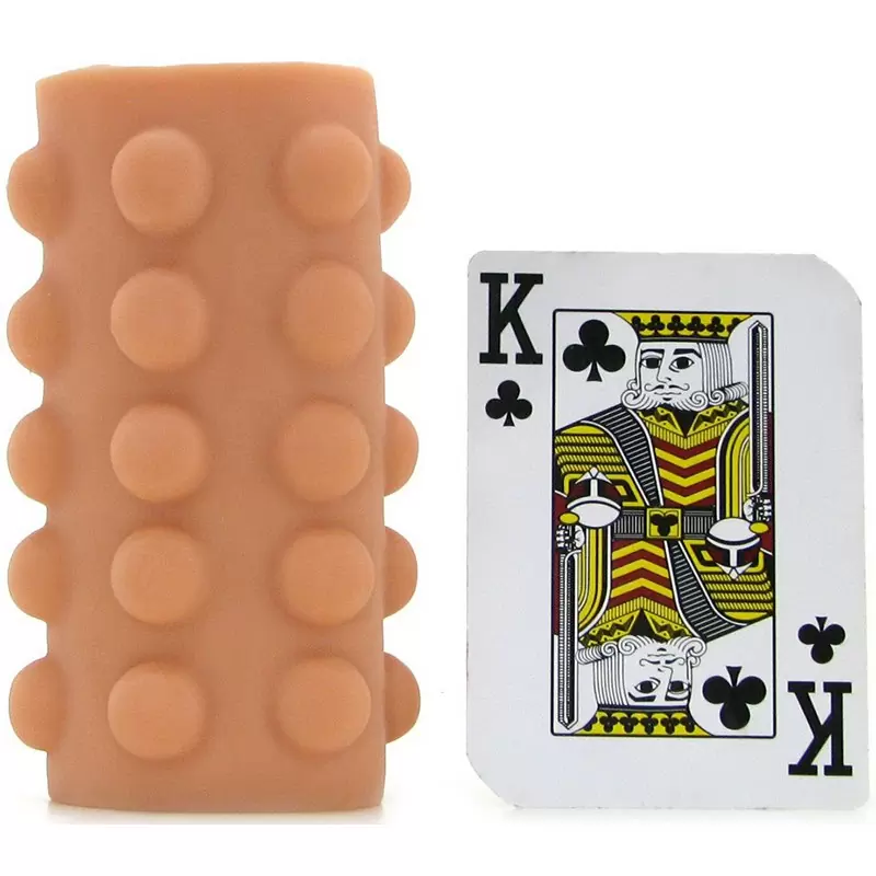 Насадка-мастурбатор TLC CyberSkin Reversible Stroker – телесная