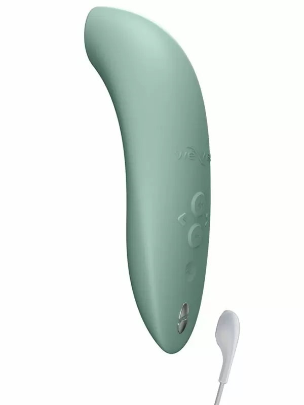 Бесконтактный стимулятор клитора We-Vibe Melt 2, с технологией Pleasure Air, 12 скоростей, 13,8 см, цвет шалфей