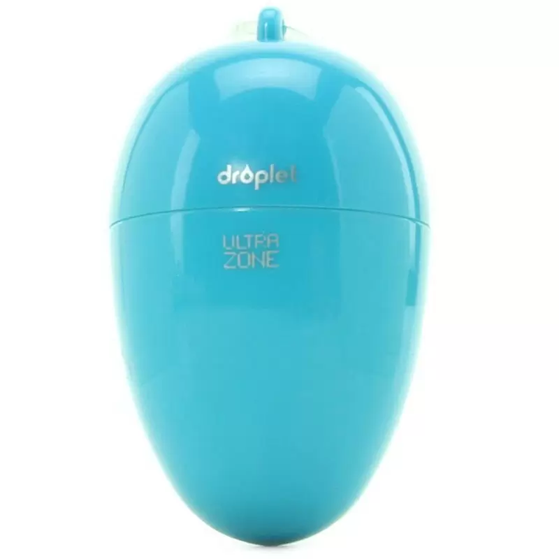 Вибро-яйцо Dew Drop с пультом управления – голубое