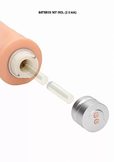 Фаллоимитатор с вибрацией Vibrating Dildo - 23 см.