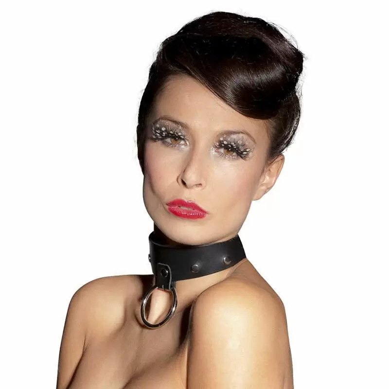 Ошейник Zado Leather Collar - черный