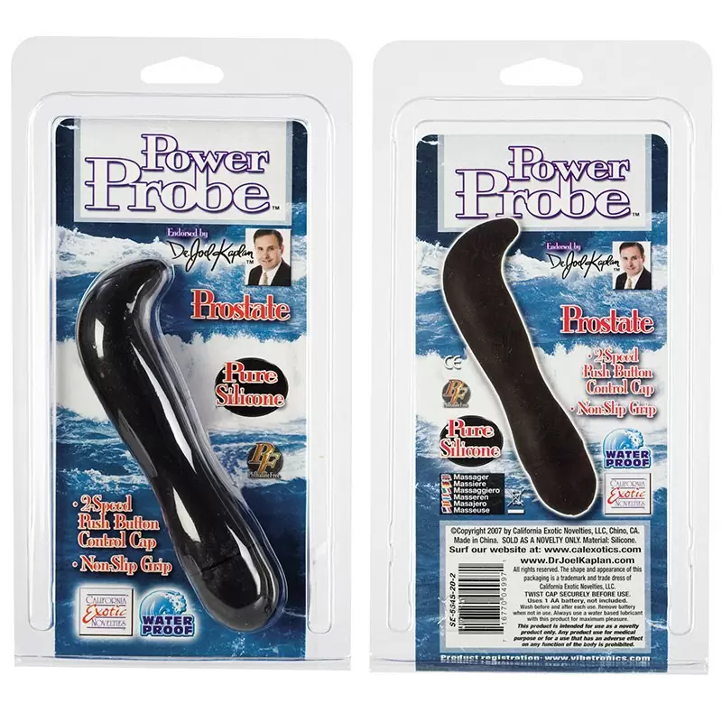 Анальный стимулятор с вибрацией Power Probe