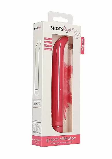 Компактный вибратор G-Spot, 16 см, 10 режимов, розовый