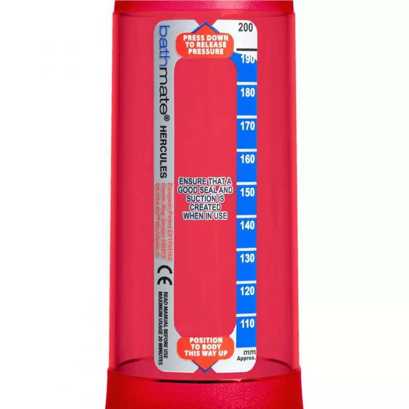 Гидропомпа Bathmate Hercules – красный