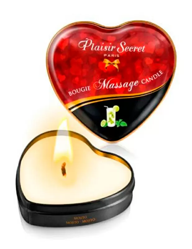 Массажное аромамасло для тела Concorde BOUGIE DE MASSAGE GOUT MOJITO, мохито, 35 мл