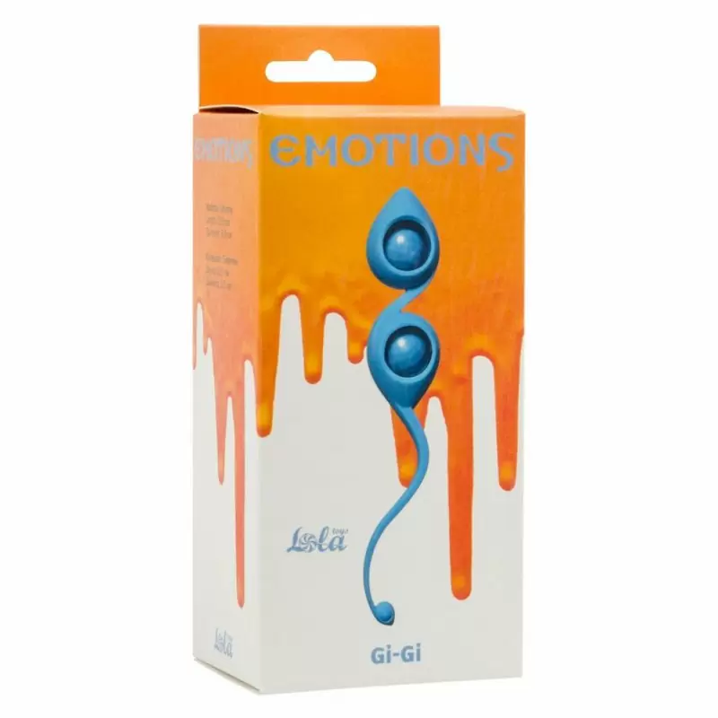 Вагинальные шарики Emotions Gi-Gi turquoise 4003-03Lola