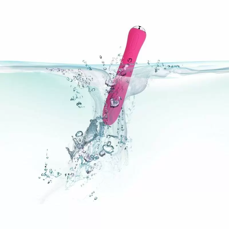 Вибратор с функцией нагрева «Anya Plum Red» от Svakom