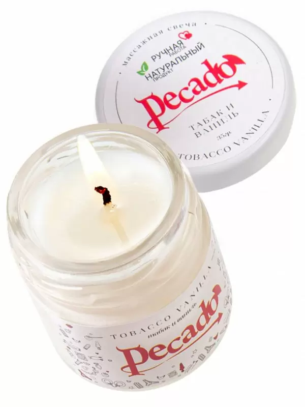 Массажная свеча Pecado BDSM Tobacco Vanilla 35 мл