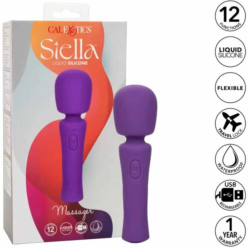 Универсальный вебромассажер Stella Liquid Silicone Massager