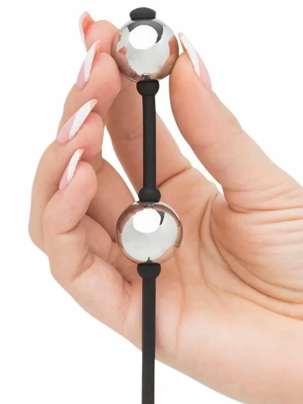 Вагинальные шарики Fifty Shades of Grey Inner Goddess Mini, диаметр 2,2 см, металлические
