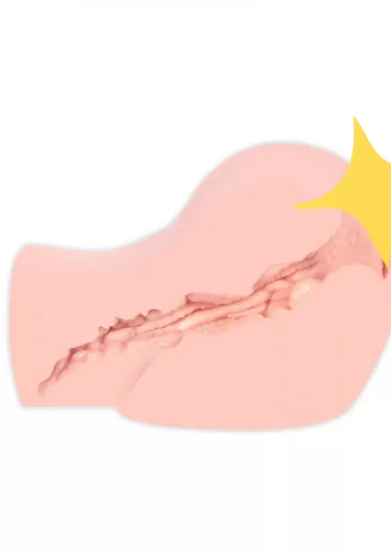 Мастурбатор полуторс Ella попка с вагиной – телесный 